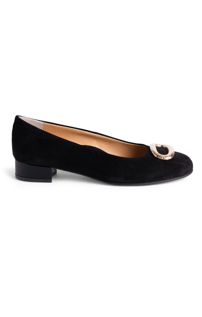 Ladies clearance suede pumps