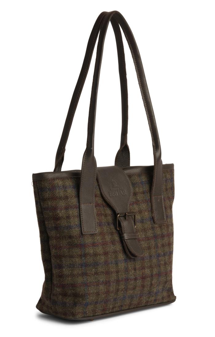 Alexa tweed tote bag Blue, Cra-wallonieShops