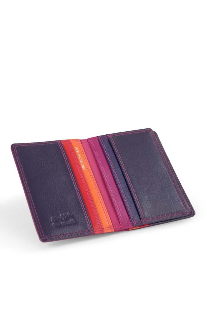 Kelly & Katie Slim Organizer Leather Card Case Wallet | Women's | Red | Size One Size | Wallets