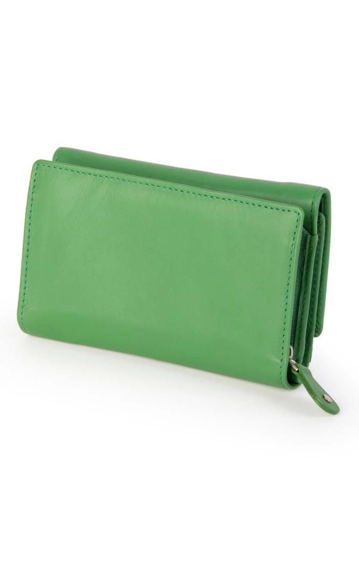 Fashion Women Large Leather Trifold Wallet Ladies Long Trifold Card Holder  Clutch Checkbook Handbag Purse | Wish