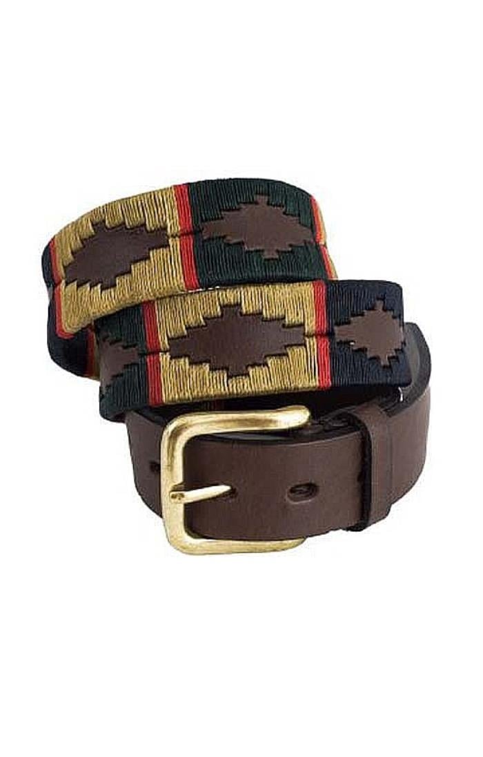 handmade pioneros argentinian polo belt