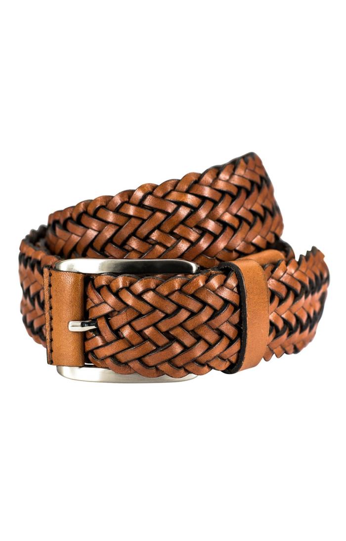 Mens plaited belt hotsell