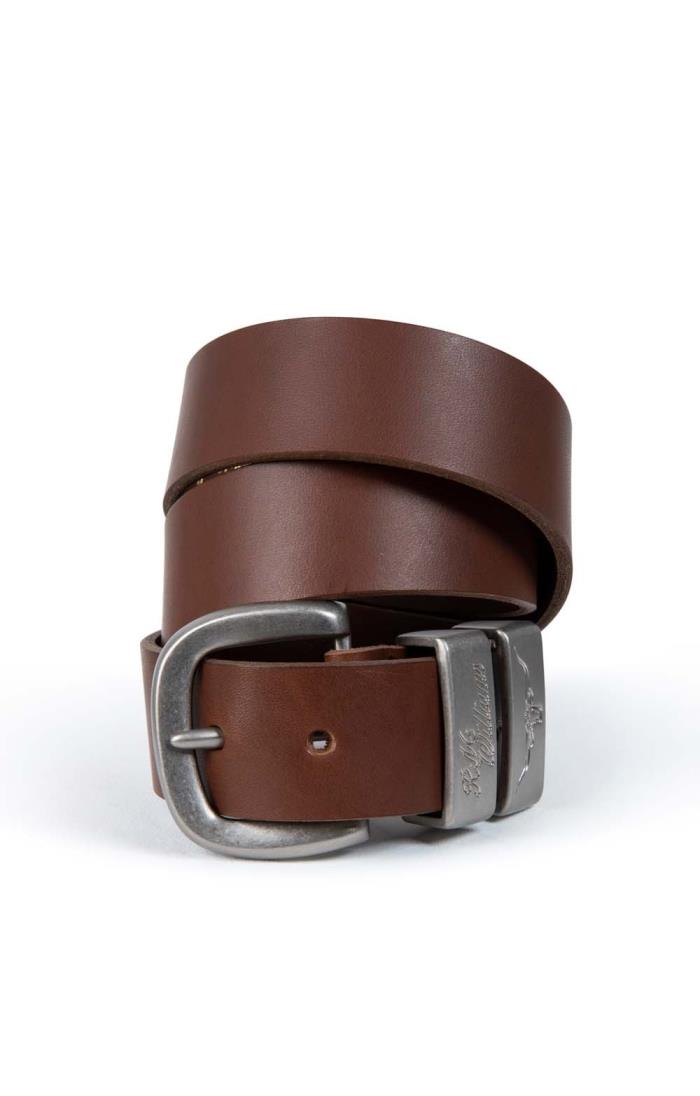 rm williams dark tan belt