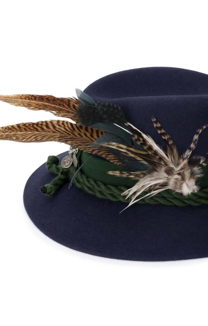 austrian hat with feather