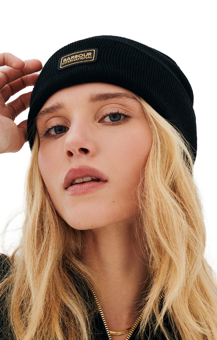 Barbour international beanie online