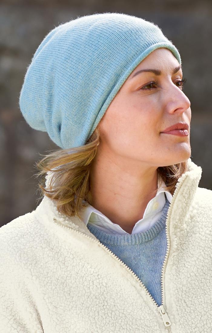 Gauzy Cashmere Beanie - House of Bruar