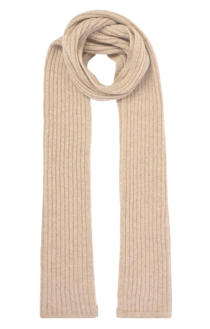 Ladies Cashmere Rib Scarf