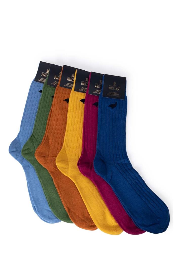 Men's Socks in Cotton, Wool & Cashmere