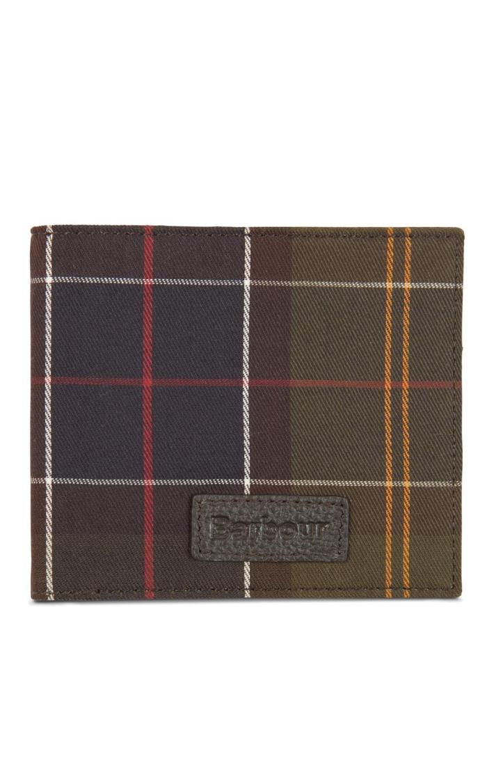 Mens Barbour Tartan Wallet House of Bruar