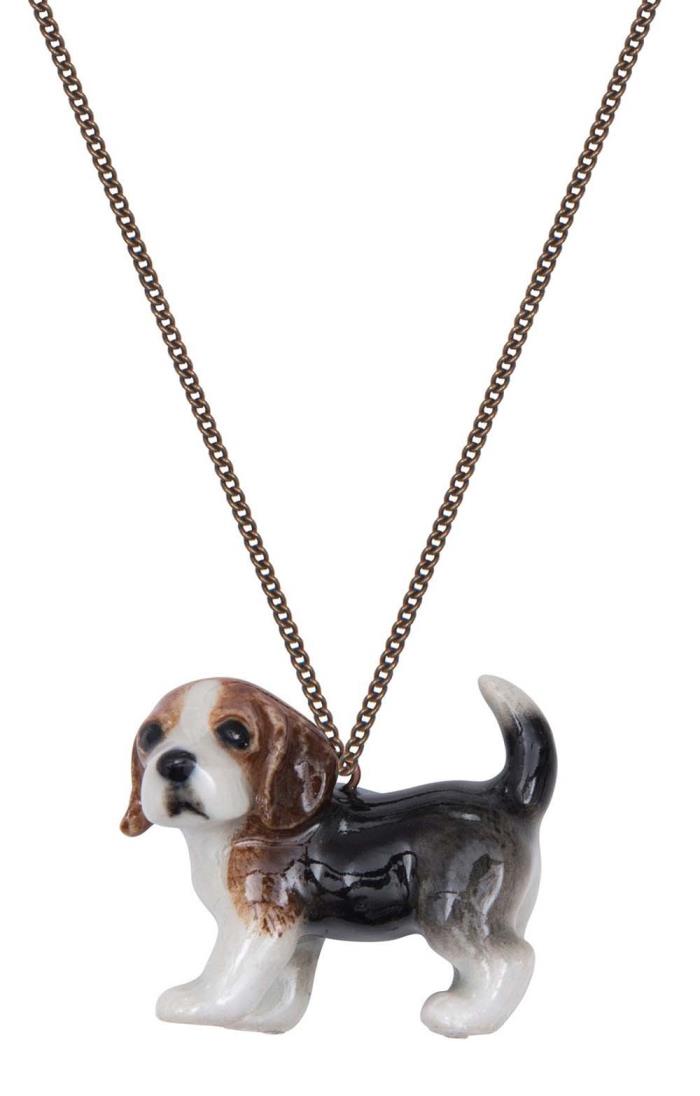 Ladies Beagle Necklace House of Bruar