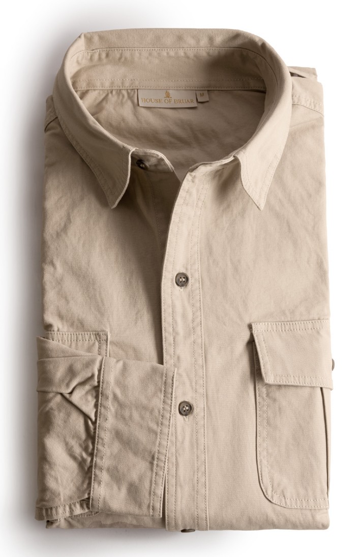 children's khaki safari shirt