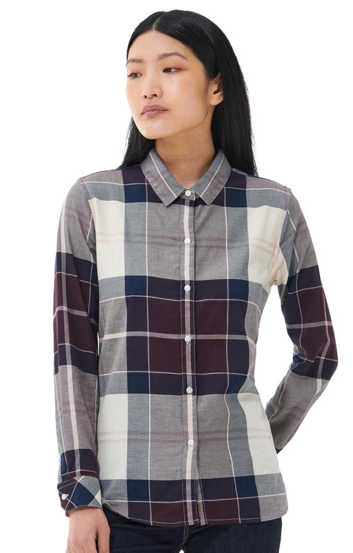 Barbour shirts womens store Black