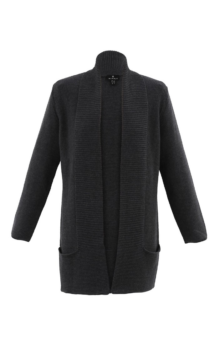 Charcoal cardigan ladies best sale