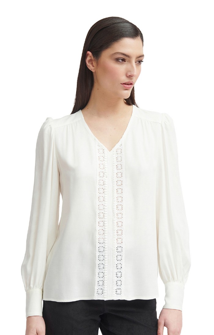 Blouse off white sale