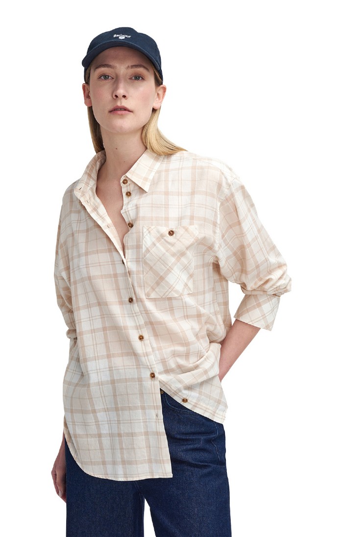 Barbour shirts womens Silver on sale