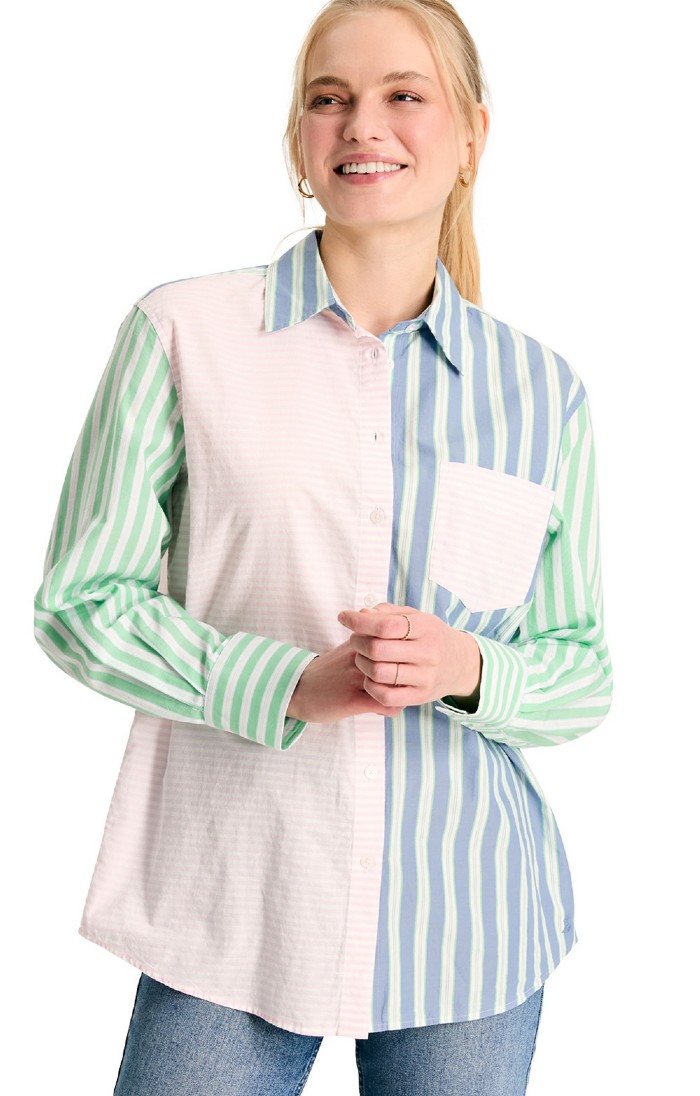 Ladies Joules Amilla Multi Striped Shirt - House of Bruar