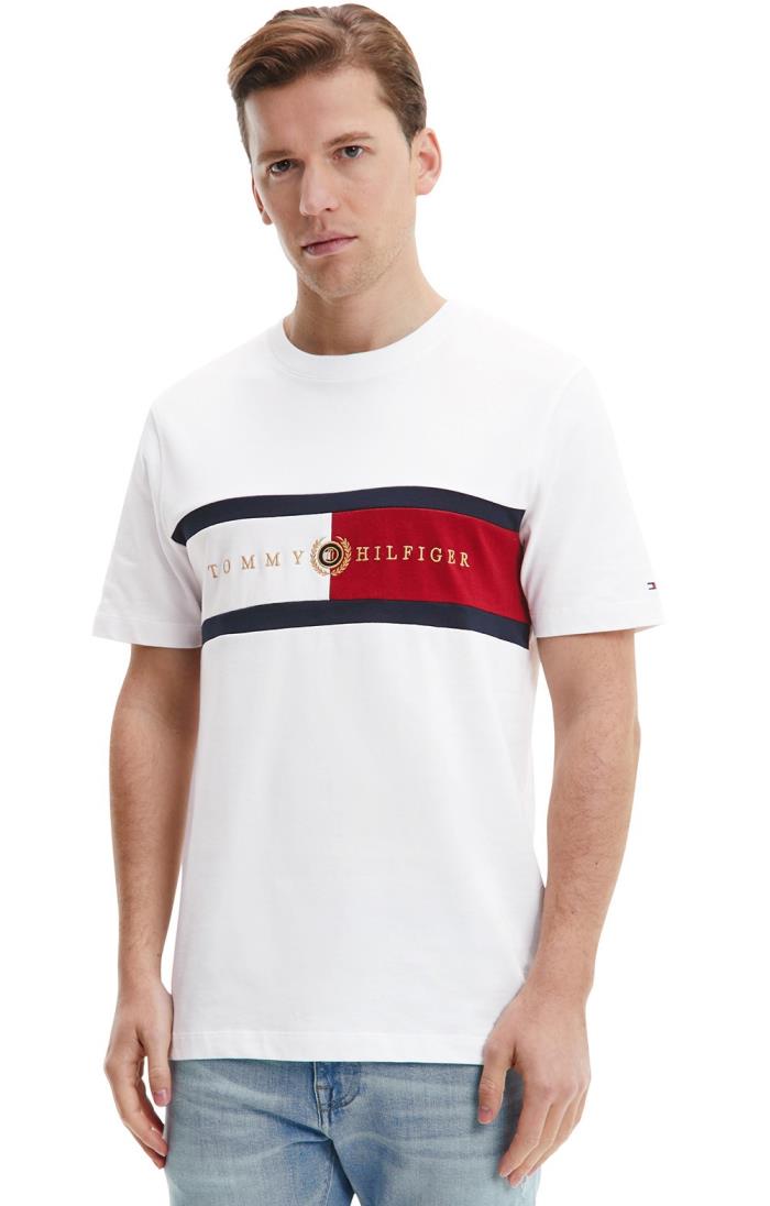antydning forening Ampere Men's Tommy Hilfiger Icon Insert T Shirt- House of Bruar