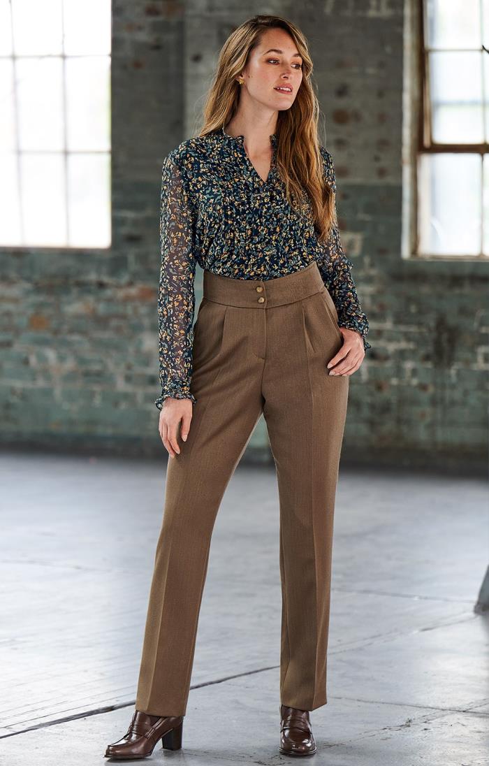 Trousers & Lowers - wool - women - 2.223 products | FASHIOLA INDIA