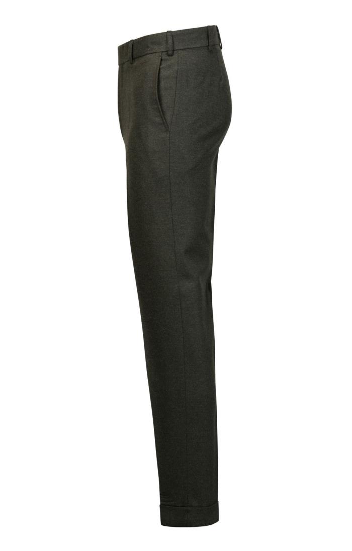 Light grey Flannel Trousers Soragna Capsule Collection  Made in Italy   Pini Parma