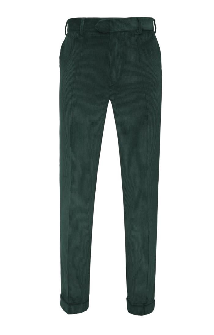 Corduroy Trousers - Navy