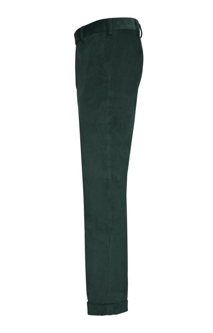 Men's Green Cord Trousers | Double TWO