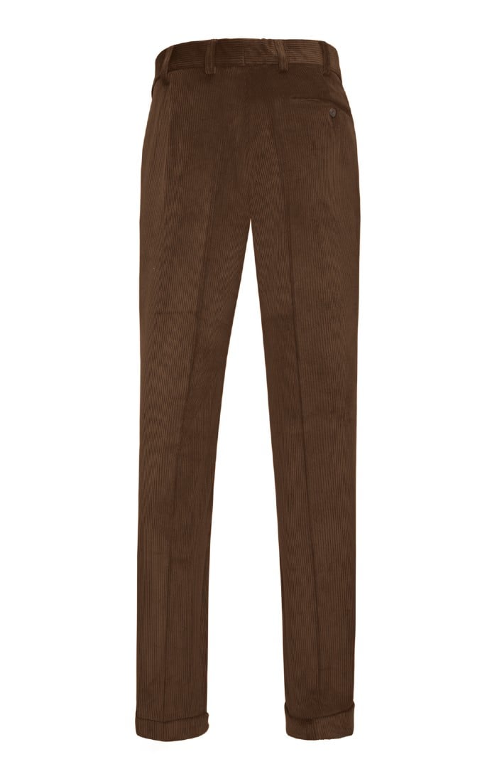 Buy Van Heusen Brown Trousers Online - 661147 | Van Heusen