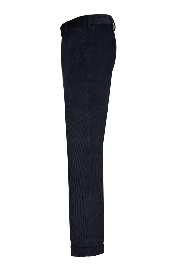 Regular Fit Black Corduroy Trouser