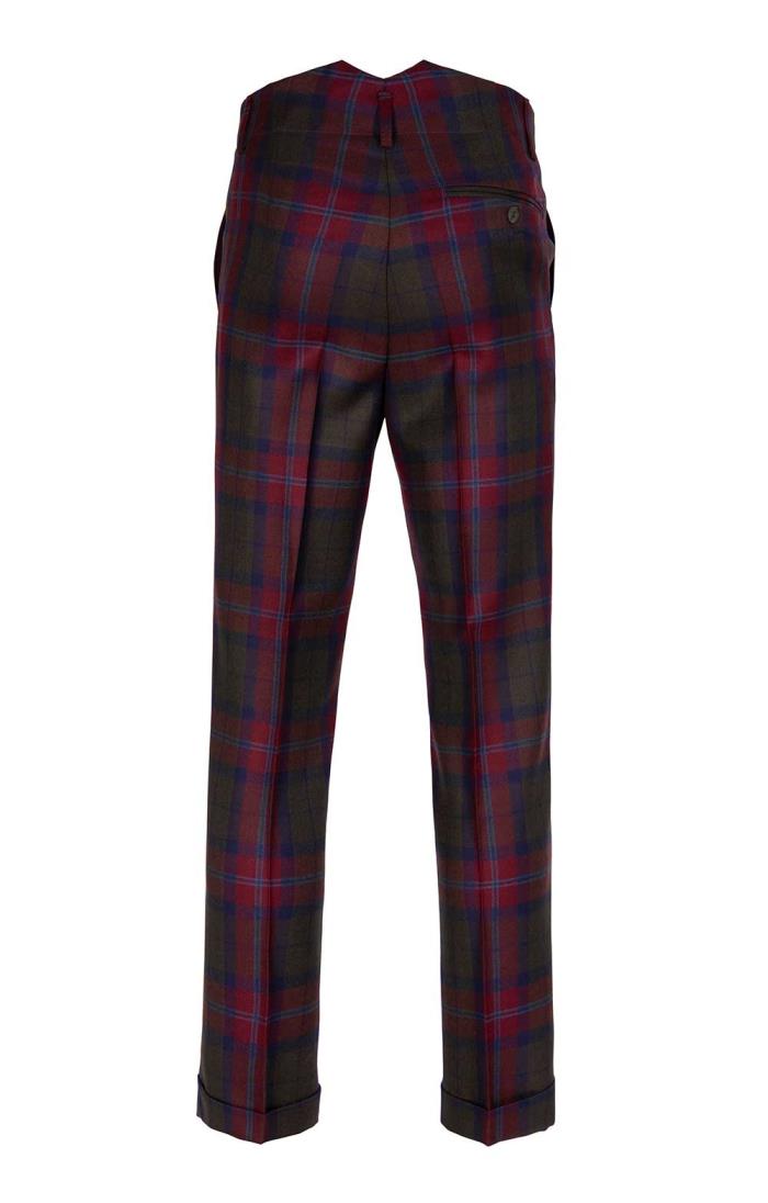 plaid trousers