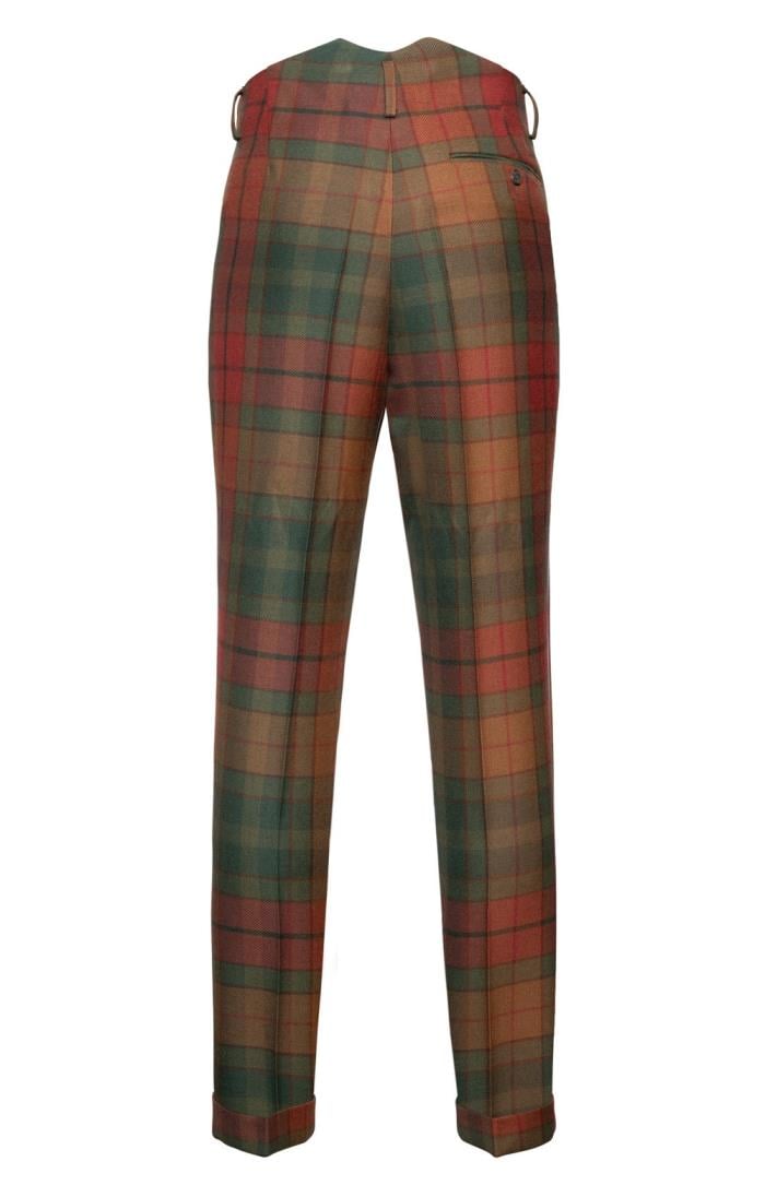 Smiffys 50790M Tartan Suit, Men, Red, M-Size 38