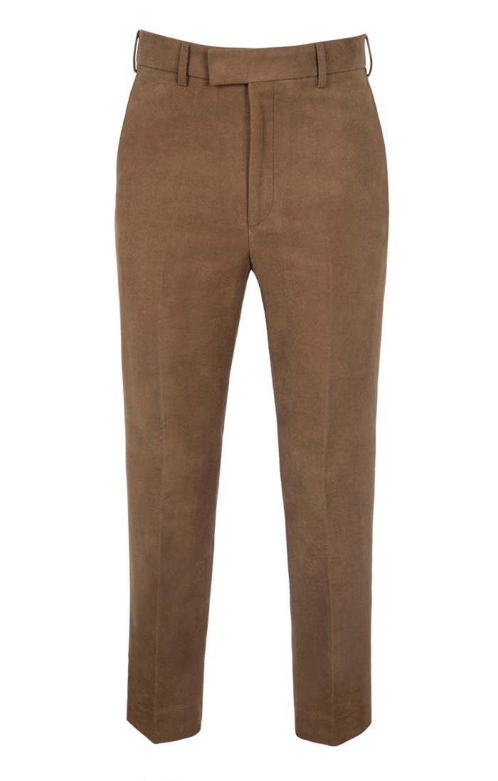 Men039s Moleskin Trousers Olive Green or Tan Beige Cotton Trouser Pants  by Rydale  eBay