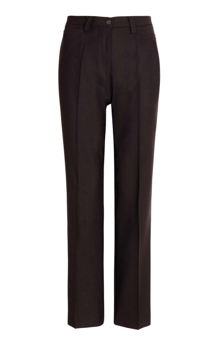 Ladies Classic Wool Blend Trousers Brown House Of Bruar