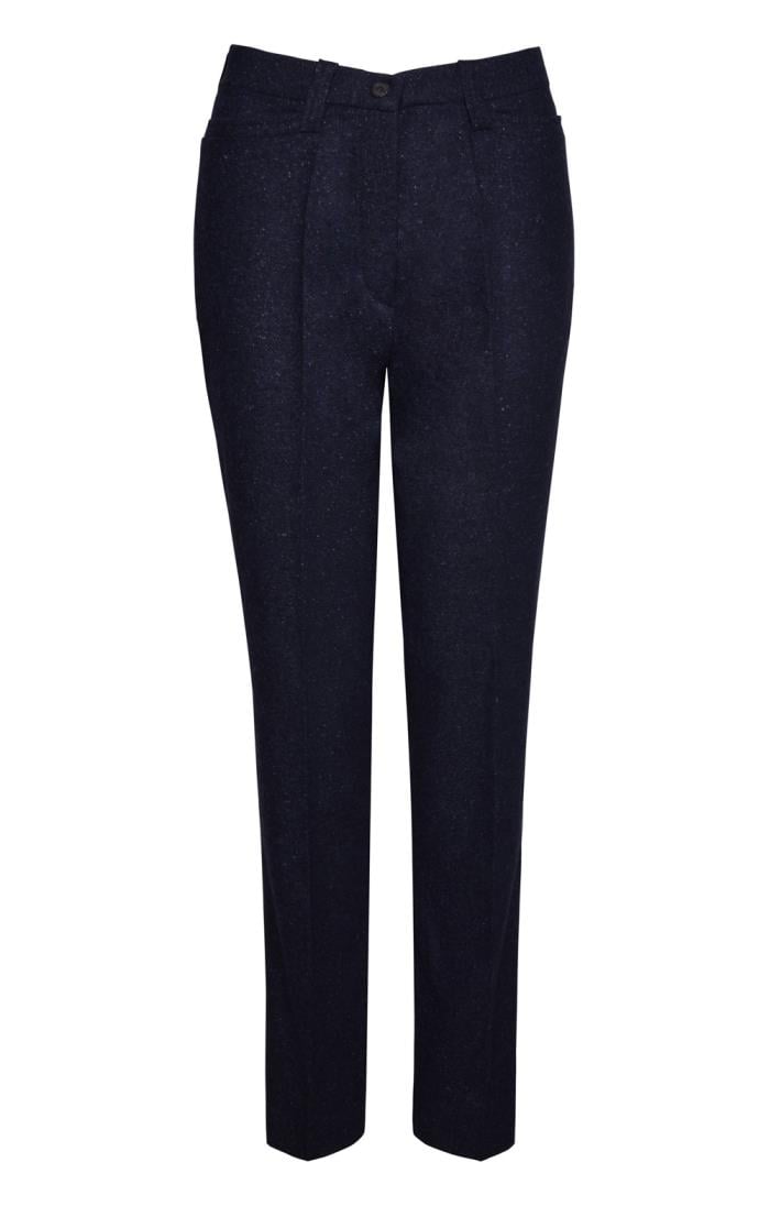 Buy Women Black Regular Fit Solid Casual Trousers Online - 255248 | Allen  Solly