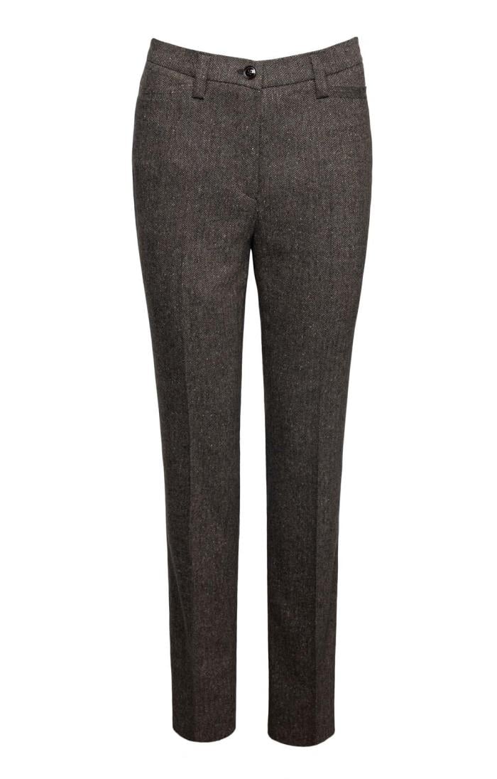 Ladies Gardeur Kayla Herringbone Trousers - House of Bruar