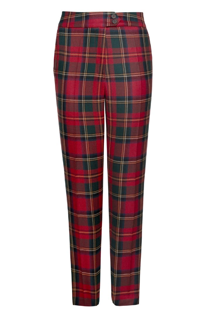 Tartan Golf Trousers | Black Stewart | Tartanista