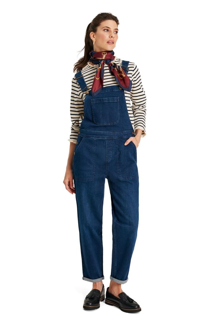 Madame Blue Denim Dungarees