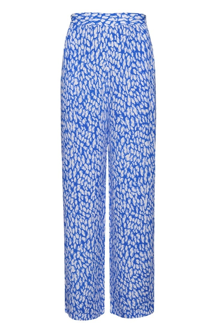 Ladies Pomodoro Santorini Trousers, Blue - House of Bruar