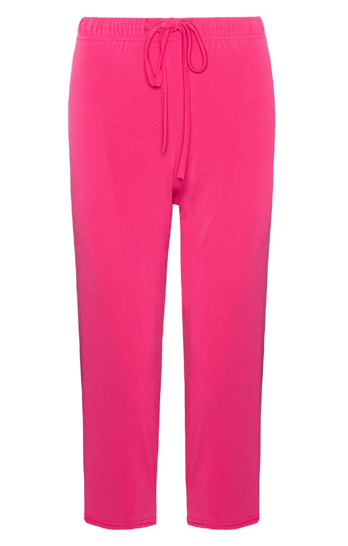 Pink capri sweatpants on sale