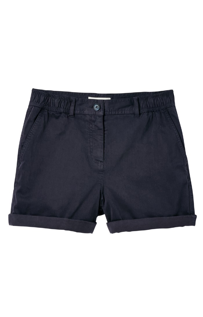 Ladies black chino shorts best sale