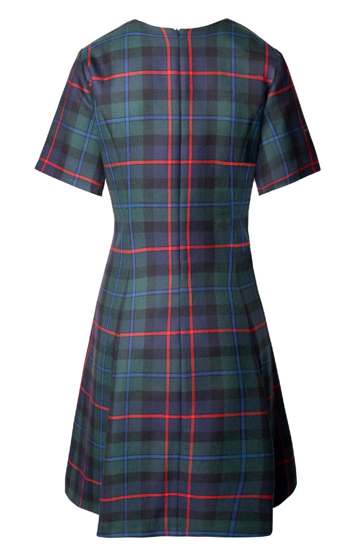 Ladies tartan dresses hotsell