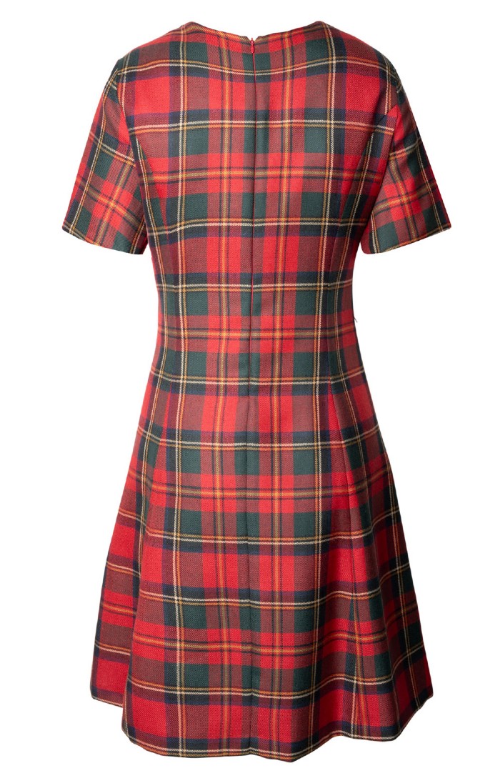 New look tartan dress hotsell