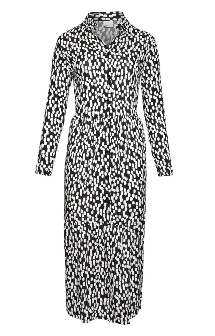 Ladies Spot Print Shirt Dress - House of Bruar