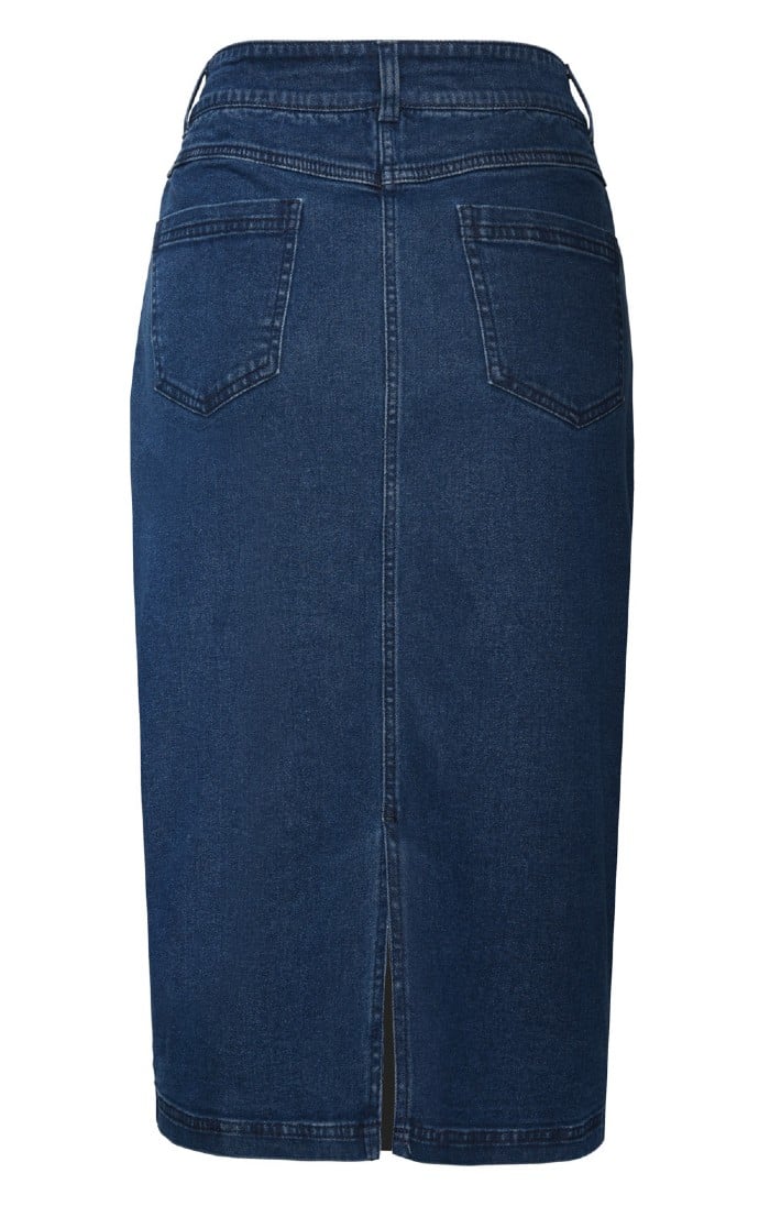 Denim pencil 2025 skirt 4 inch