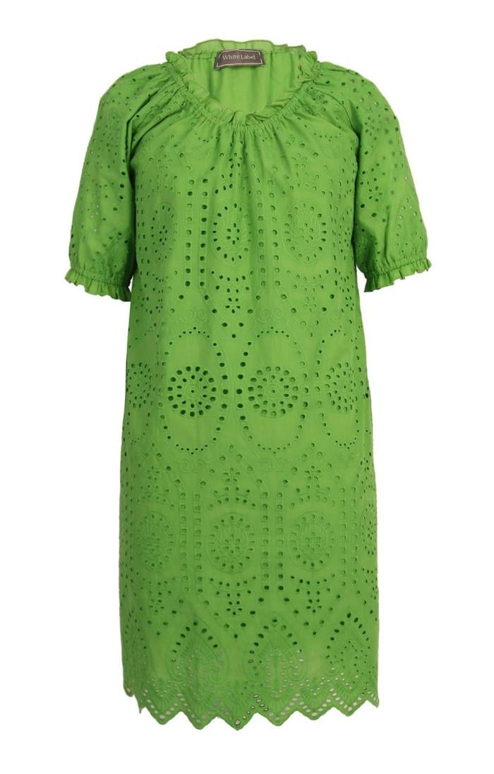 Ladies Embroidery Anglaise Dress - House of Bruar
