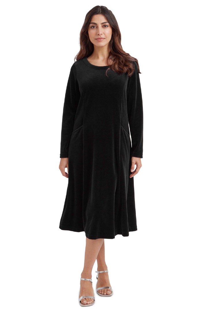 Ladies Adini Monika Velvet Dress House of Bruar