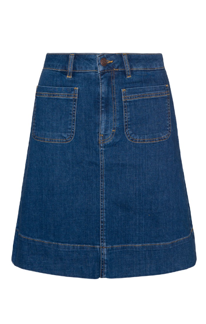 Ladies' Denim Skirts | Blue & Black Denim Skirts | House of Bruar