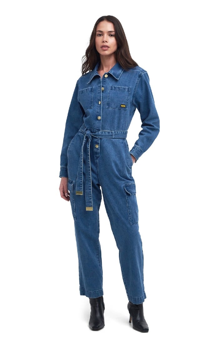 Ladies Barbour International Hamilton Jumpsuit - House of Bruar