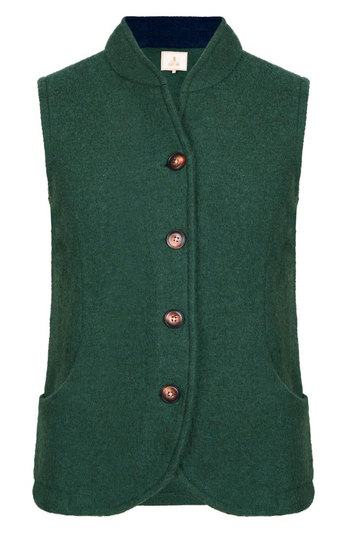 Green hotsell wool waistcoat