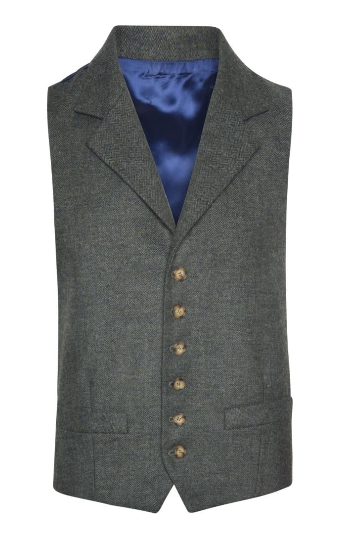 Mens Kilt Single Breasted Waistcoat - House of Bruar