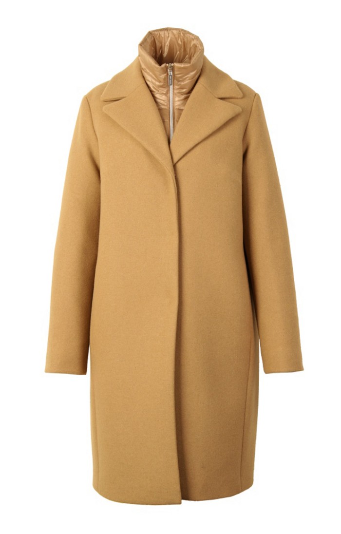 Lined wool coat on sale