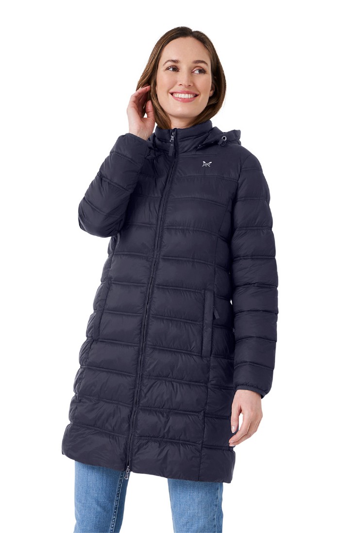 Ladies Crew Clothing Padded Coat